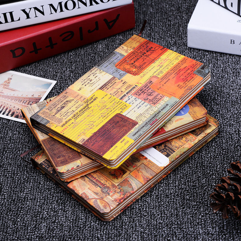 Wholesale Creative Ledger Color Page Illustration Notebook